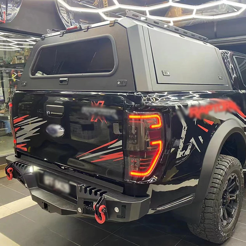 Pickup Exterior Accessories Topper Camper 4x4 Truck Canopy for Ford Raptor Ranger Toyota Hilux Tacoma Tundra Dodge Ram
Pickup Exterior Accessories Topper Camper 4x4 Truck Canopy for Ford Raptor Ranger Toyota Hilux Tacoma Tundra Dodge Ram