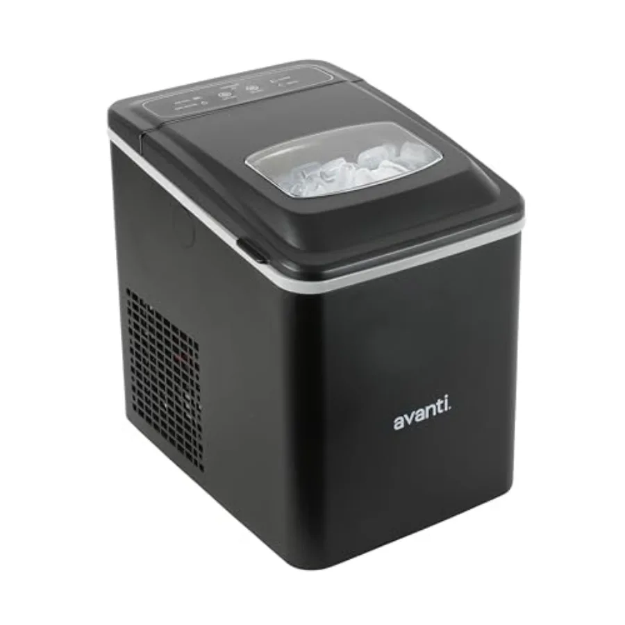 Countertop Ice Maker with Digital Touch Controls and Self-Cleaning Function Produces 26 lbs of Bullet-Shaped Ice Cubes in 24 Ho
Countertop Ice Maker with Digital Touch Controls and Self-Cleaning Function Produces 26 lbs of Bullet-Shaped Ice Cubes in 24 Ho