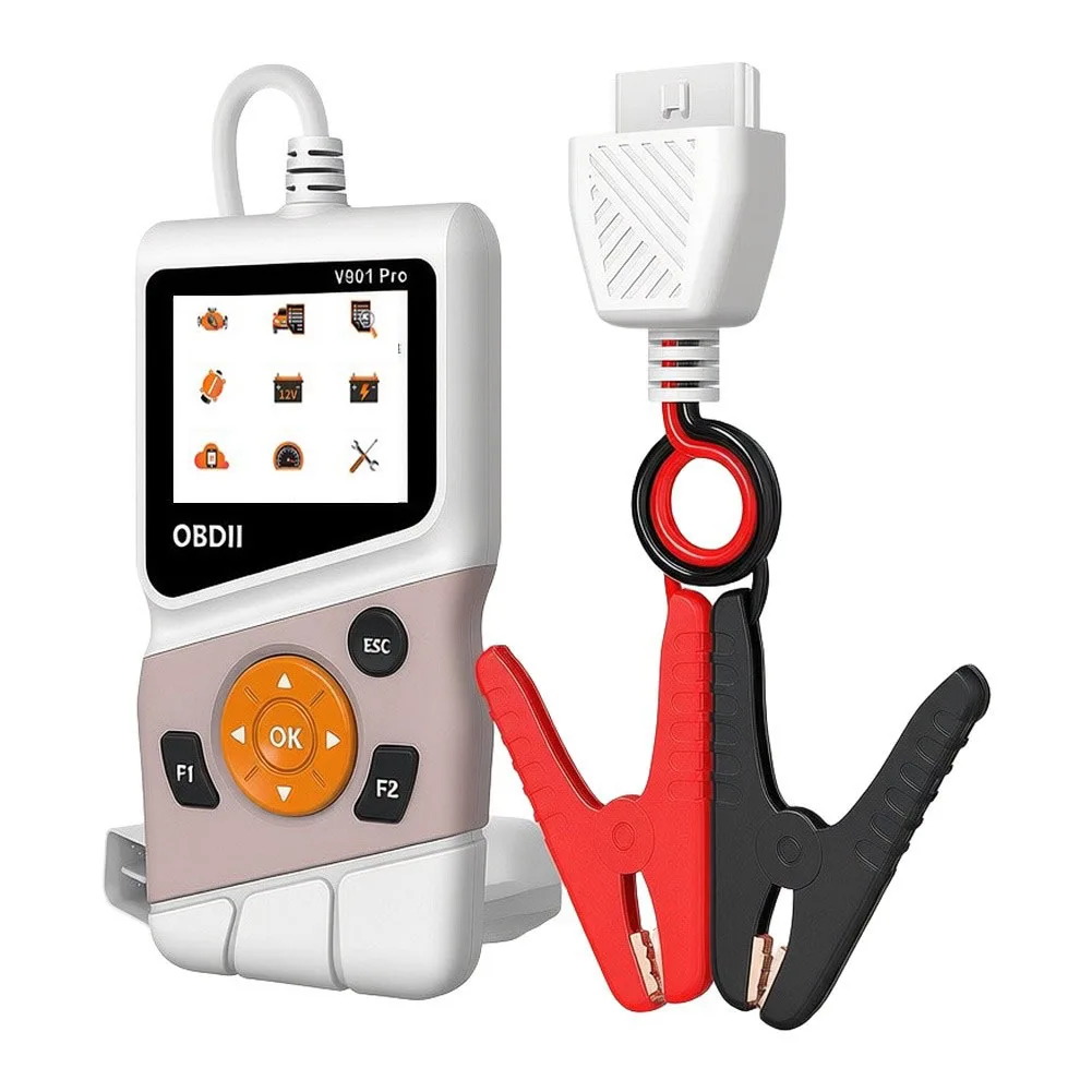 OBD II Scan Tool Powered by Vehicle OBD Port No Charging Needed Works For 1996+ For OBD2 Vehicles 10 Languages Portable Design
OBD II Scan Tool Powered by Vehicle OBD Port No Charging Needed Works For 1996+ For OBD2 Vehicles 10 Languages Portable Design