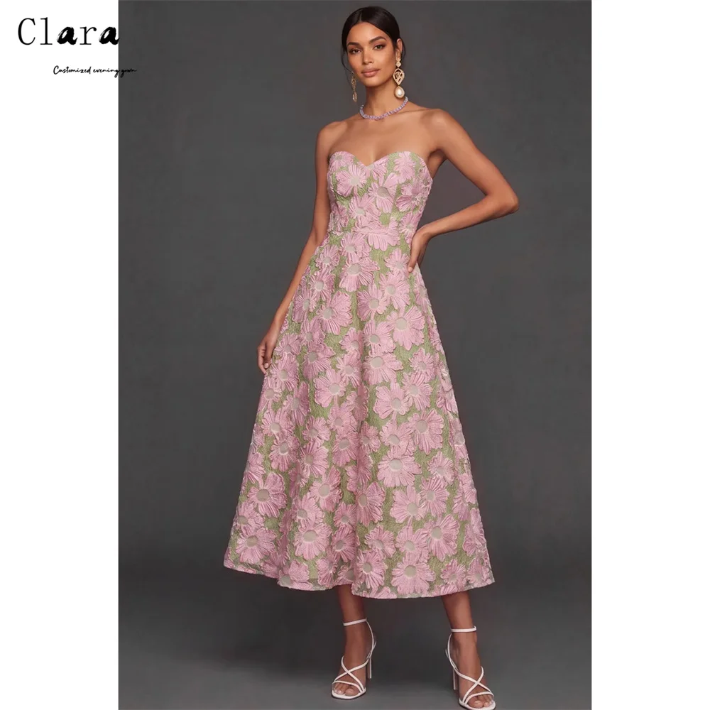 Clara Custom A Line Sweetheart Flower Off the Shoulder Elegant Dresses Woman for Evening Party Dresses Luxury 2026 Prom Dress
Clara Custom A Line Sweetheart Flower Off the Shoulder Elegant Dresses Woman for Evening Party Dresses Luxury 2026 Prom Dress