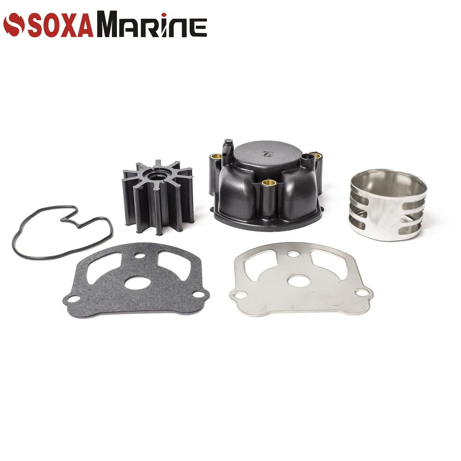 984461 Water Pump Rebuild Impeller Kit With Housing for OMC Cobra Stern Drives 2.3L to 7.5L Ref 777128 983895
984461 Water Pump Rebuild Impeller Kit With Housing for OMC Cobra Stern Drives 2.3L to 7.5L Ref 777128 983895