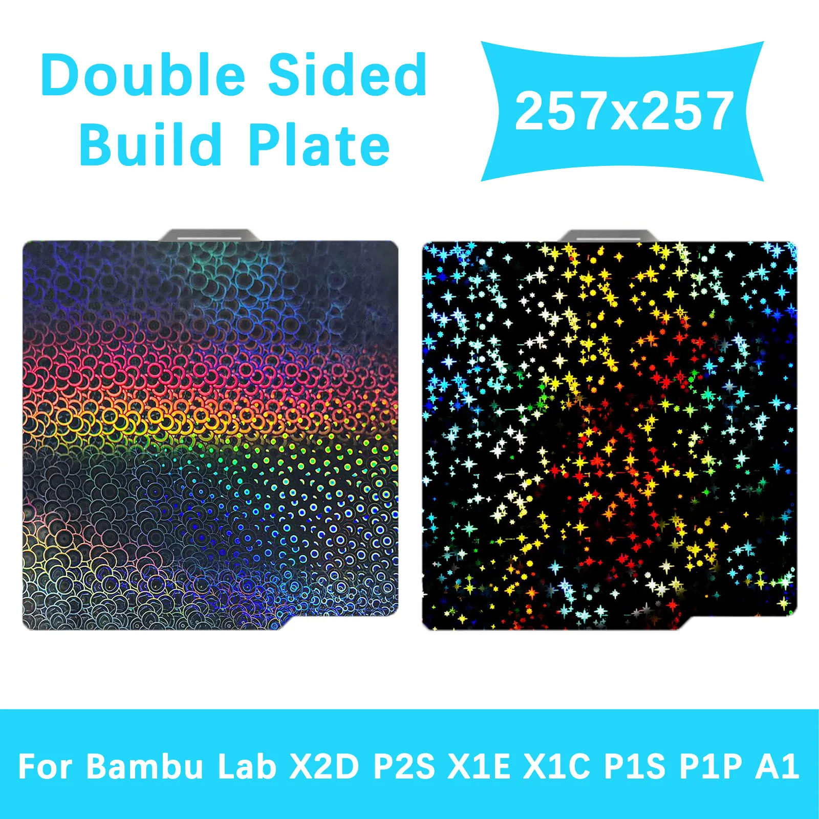 X2D Build Plate for Bambu Lab A1 P1P Smooth X1C Spring Steel Sheet P1S Double Sided Plate For Bambu Bamboo X1 Carbon Plate Bed
X2D Build Plate for Bambu Lab A1 P1P Smooth X1C Spring Steel Sheet P1S Double Sided Plate For Bambu Bamboo X1 Carbon Plate Bed