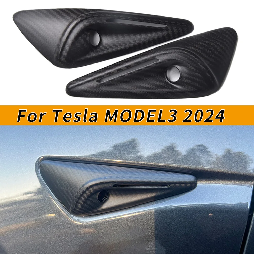 2024 NEW VERSION TESLA MODEL 3 DRY CARBON FIBER SIDE CAMERA PROTECTOR TRIM COVER FRAME TRIM CAR TUNING ACCESSORIES
2024 NEW VERSION TESLA MODEL 3 DRY CARBON FIBER SIDE CAMERA PROTECTOR TRIM COVER FRAME TRIM CAR TUNING ACCESSORIES