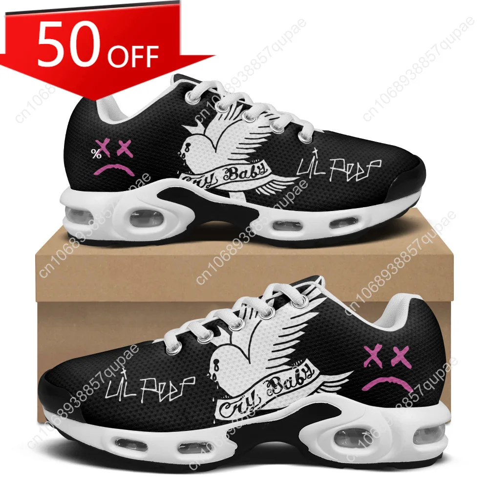 Hot Hip Hop Rapper Lil Peep Air Cushion Sneakers Pop Music Casual Men Women Hiking Running Shoe
Hot Hip Hop Rapper Lil Peep Air Cushion Sneakers Pop Music Casual Men Women Hiking Running Shoe