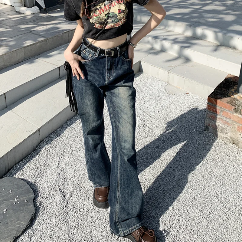 Women Blue Jeans High Waist Y2K American Street Wide Leg Pants Fashion Hip Hop Vintage Female 2023 Straight Summer Trousers
Women Blue Jeans High Waist Y2K American Street Wide Leg Pants Fashion Hip Hop Vintage Female 2023 Straight Summer Trousers