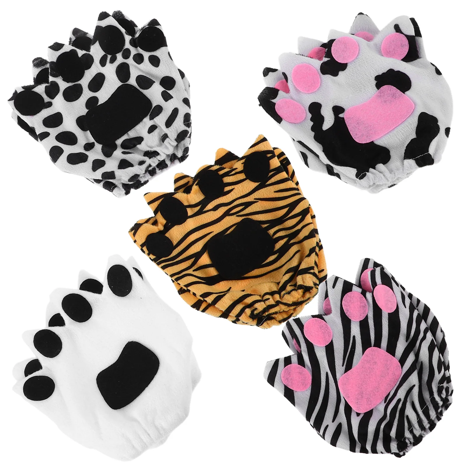 5 Pairs Animal Performance Gloves Paw Cartoon Fingerless Mittens Cloth Cat Cosplay Costume Kids Party Accessories Safe Reliable
5 Pairs Animal Performance Gloves Paw Cartoon Fingerless Mittens Cloth Cat Cosplay Costume Kids Party Accessories Safe Reliable