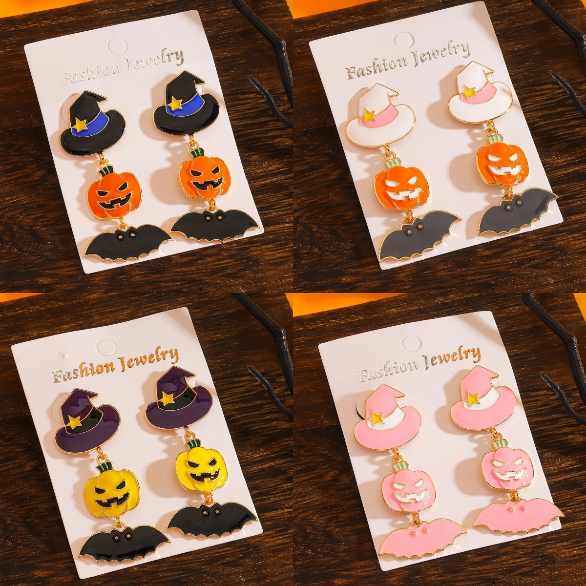 Cute And Fun Halloween Dangle Earrings,Celebrate Holiday Party Pumpkin Bat Witch Hat Women Accessories Creative Gift For Girls
Cute And Fun Halloween Dangle Earrings,Celebrate Holiday Party Pumpkin Bat Witch Hat Women Accessories Creative Gift For Girls