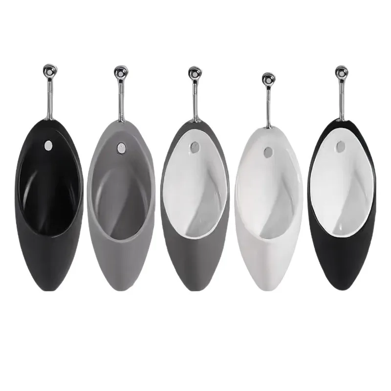 Household urinal Wall-mounted diaper pocket Men's wall-mounted ceramic floor-to-ceiling induction urinal
Household urinal Wall-mounted diaper pocket Men's wall-mounted ceramic floor-to-ceiling induction urinal