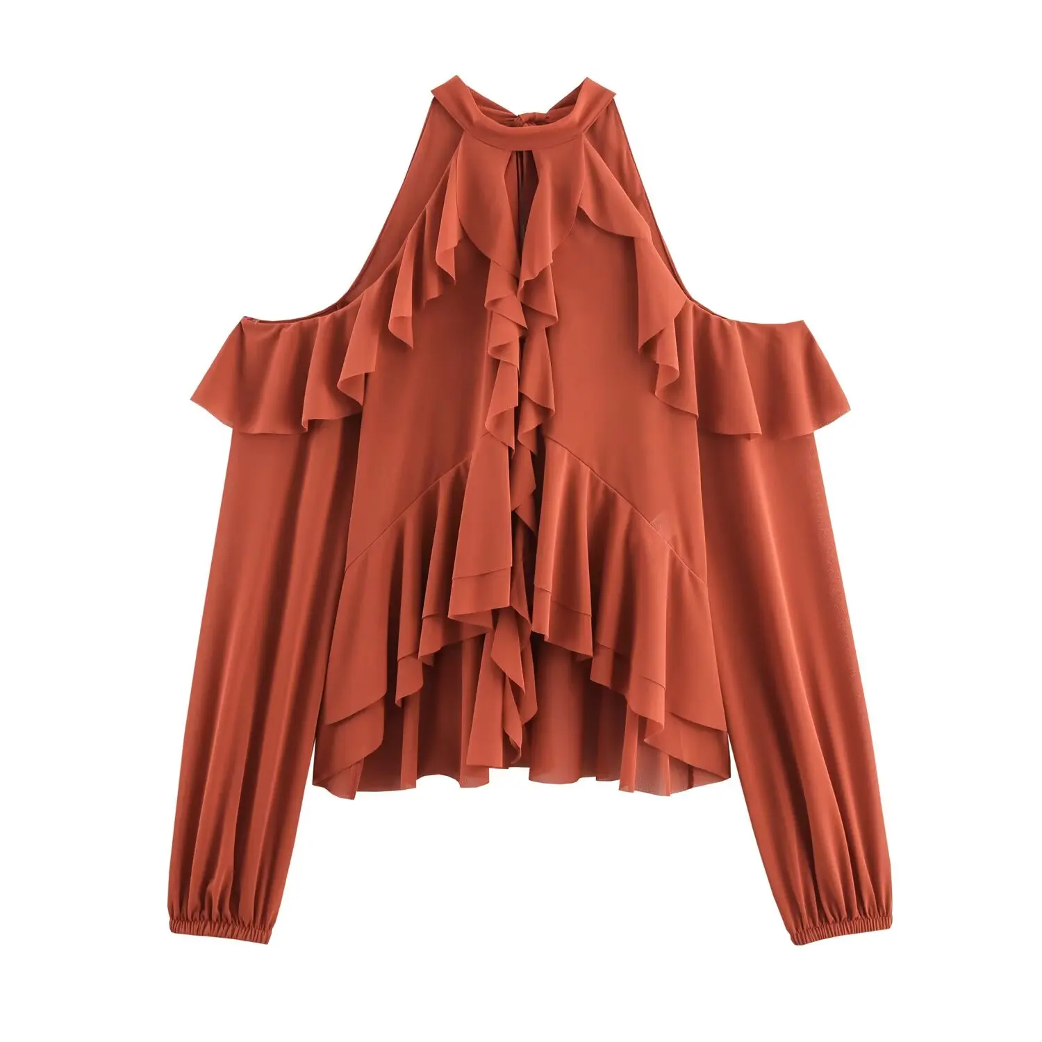 Korejepo New Women Clothing European and American Style Fashion Layered Decoration Hanging Neck Collar Top
Korejepo New Women Clothing European and American Style Fashion Layered Decoration Hanging Neck Collar Top