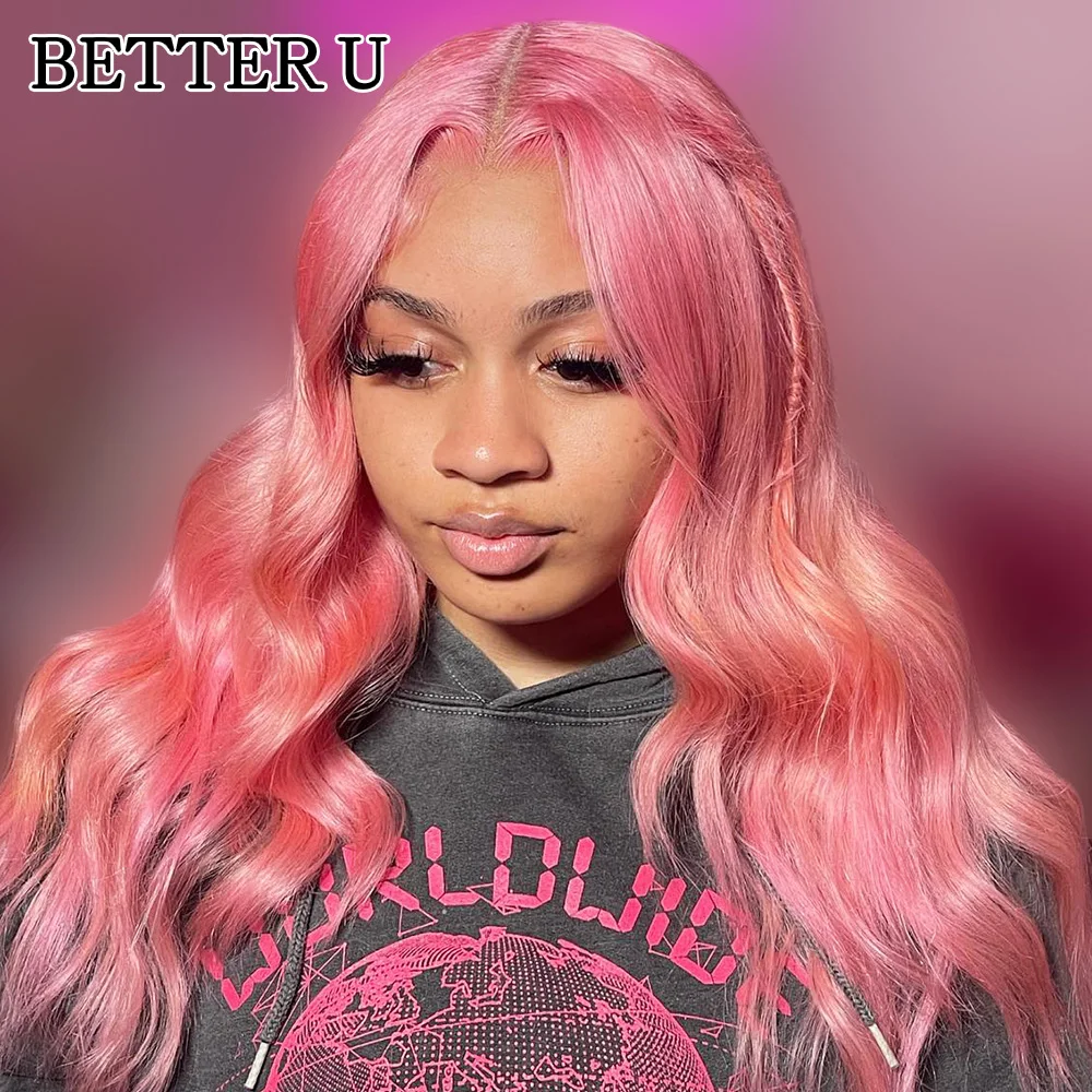 Body Wave Pink 13X6 Human Hair Lace Front Pre-Stretched Wig Transparent Lace Front Wig 13x4 High Gloss Wig 250 Density
Body Wave Pink 13X6 Human Hair Lace Front Pre-Stretched Wig Transparent Lace Front Wig 13x4 High Gloss Wig 250 Density