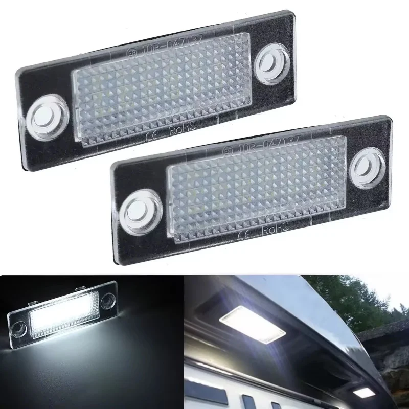 For VW Transporter T5 T6 Caddy III IV Jetta MK3 MK5 Multivan Golf Passat 2pcs LED License Plate Light Car-Styling Number Lamps
For VW Transporter T5 T6 Caddy III IV Jetta MK3 MK5 Multivan Golf Passat 2pcs LED License Plate Light Car-Styling Number Lamps
