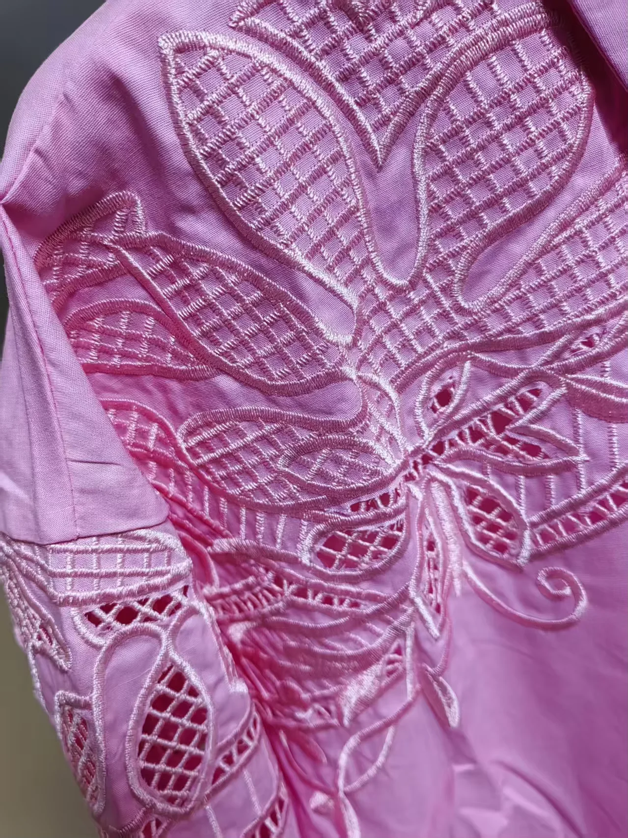 Flowers Hollow Out Embroidery Cotton Long Sleeve Blouses Shirts Women 2026 Spring Trend Loose Casual Tops Blusas Woman Clothes
Flowers Hollow Out Embroidery Cotton Long Sleeve Blouses Shirts Women 2026 Spring Trend Loose Casual Tops Blusas Woman Clothes