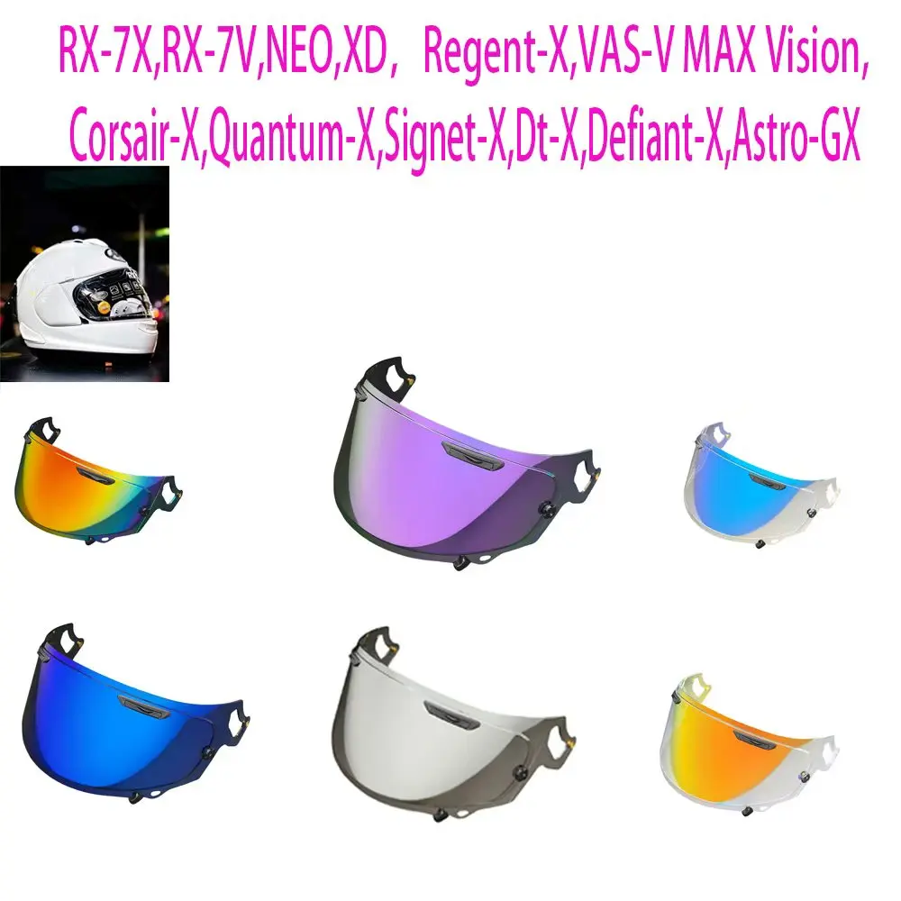 RX7X Motorcycle Helmet Visor for Arai RX-7V RX7V NEO XD VAS-V VECTOR-X Defiant X Quantum Max Vision Anti-UV Visera
RX7X Motorcycle Helmet Visor for Arai RX-7V RX7V NEO XD VAS-V VECTOR-X Defiant X Quantum Max Vision Anti-UV Visera