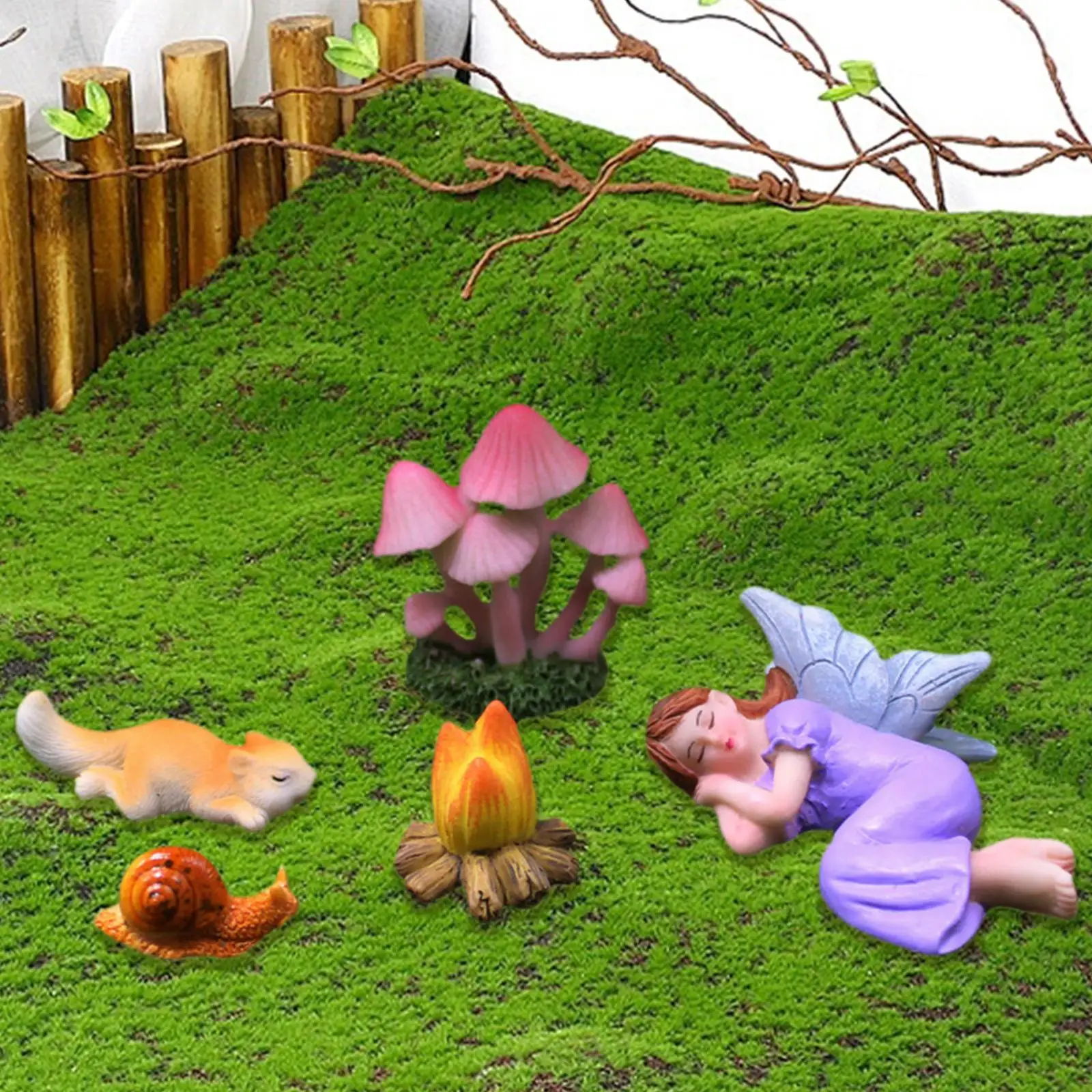 5x Miniature Figurines Micro Landscape Decor Decorative Small Resin Plant Pot Decor for DIY Bonsai Craft Aquarium Decoration
5x Miniature Figurines Micro Landscape Decor Decorative Small Resin Plant Pot Decor for DIY Bonsai Craft Aquarium Decoration