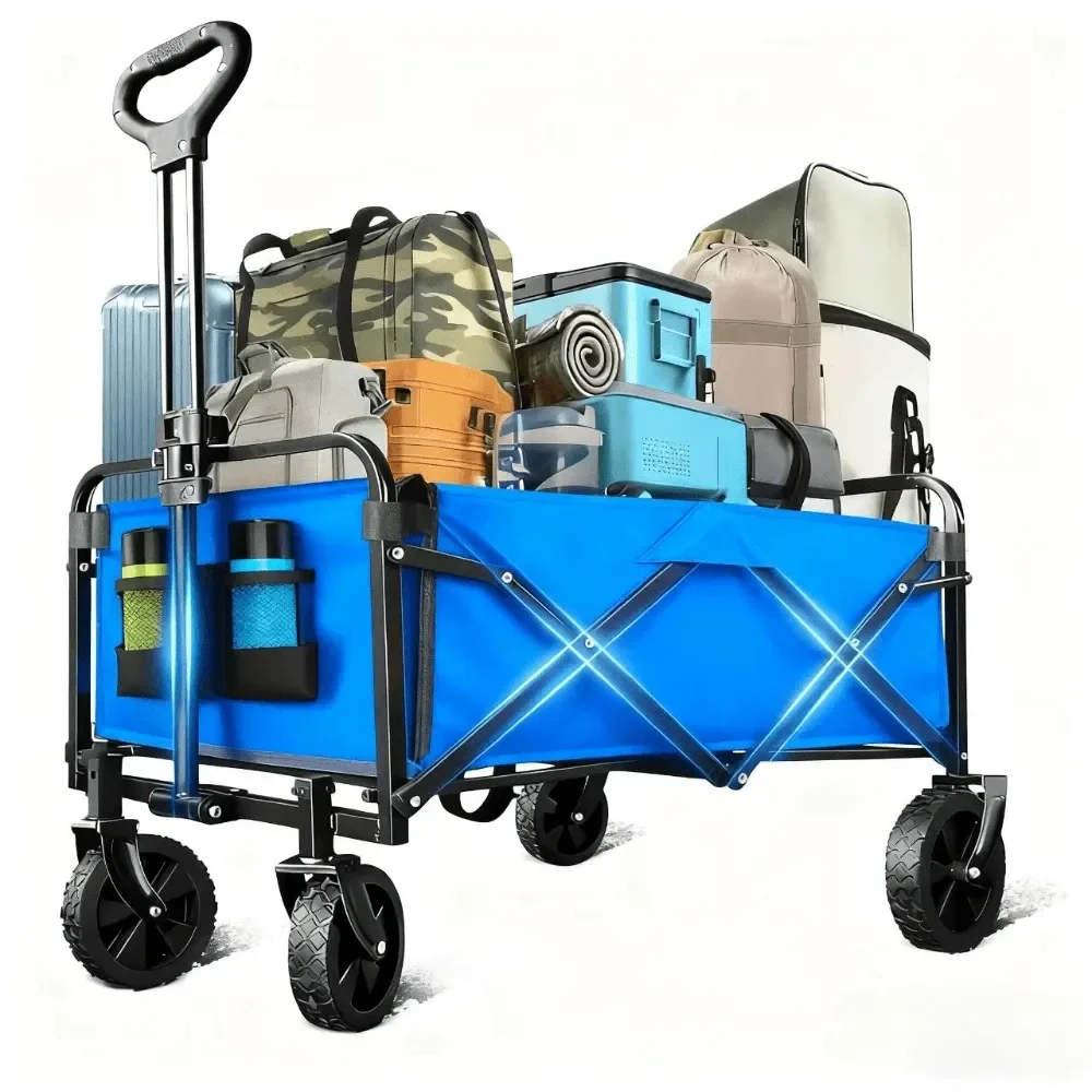 Collapsible Wagon 220 Lbs, Heavy Duty Wagon Carts Foldable, Portable Wagons For Groceries, Beach Cart With AllTerrain Wheels Dr
Collapsible Wagon 220 Lbs, Heavy Duty Wagon Carts Foldable, Portable Wagons For Groceries, Beach Cart With AllTerrain Wheels Dr