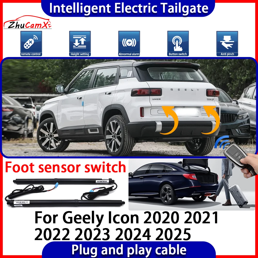Automatic Lifting kit Opening Trunk Intelligent Electric Tail Gate Lift Tailgate for Geely Icon 2020 2021 2022 2023 2024 2025
Automatic Lifting kit Opening Trunk Intelligent Electric Tail Gate Lift Tailgate for Geely Icon 2020 2021 2022 2023 2024 2025