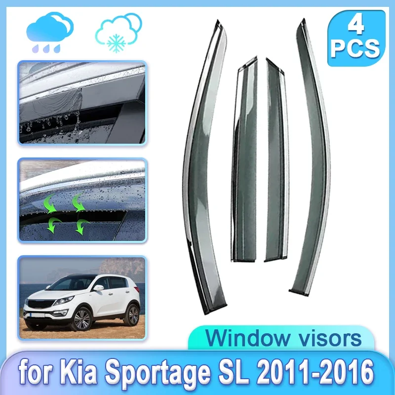 Car Window Door Visor For Kia Sportage SL MK3 2011 2012 2013 2014 2015 2016 Moulding Guard Weathershield Door Visor Accessories
Car Window Door Visor For Kia Sportage SL MK3 2011 2012 2013 2014 2015 2016 Moulding Guard Weathershield Door Visor Accessories