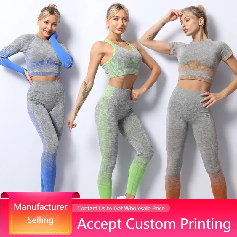 Women's 2 Piece Tracksuit Workout Yoga Activewear Sets Seamless Striped Knitted Hip-lifting Elastic Fitness Sports Yoga Wear
Women's 2 Piece Tracksuit Workout Yoga Activewear Sets Seamless Striped Knitted Hip-lifting Elastic Fitness Sports Yoga Wear