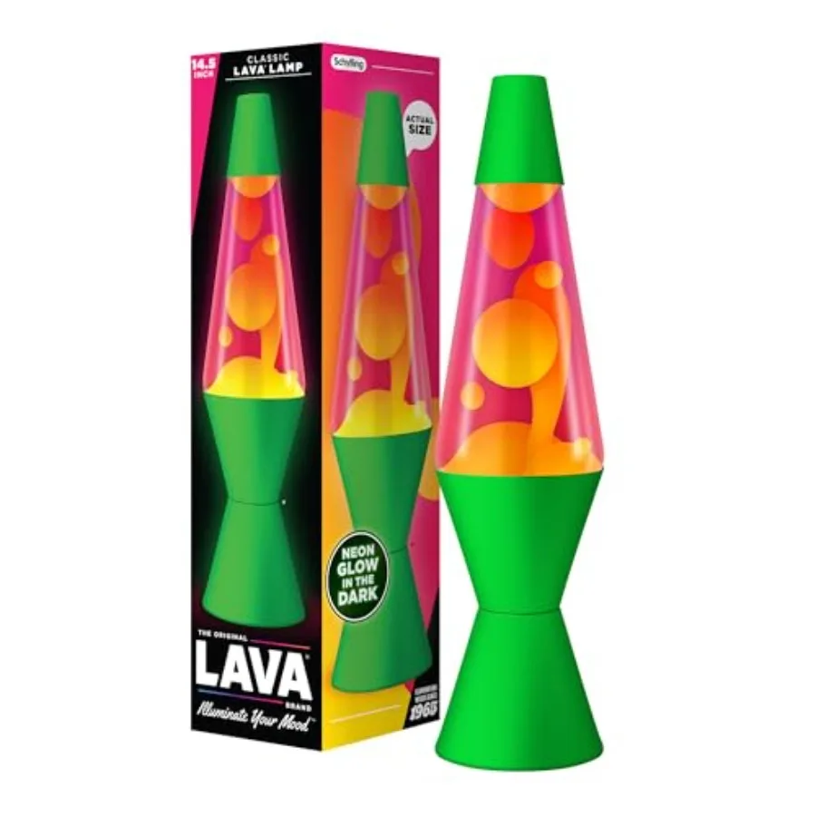 The Original Lamp - 14.5" Neon - Classic Liquid Motion Lamp - and Liquid - Item #2096 Amazon Exclusive
The Original Lamp - 14.5" Neon - Classic Liquid Motion Lamp - and Liquid - Item #2096 Amazon Exclusive