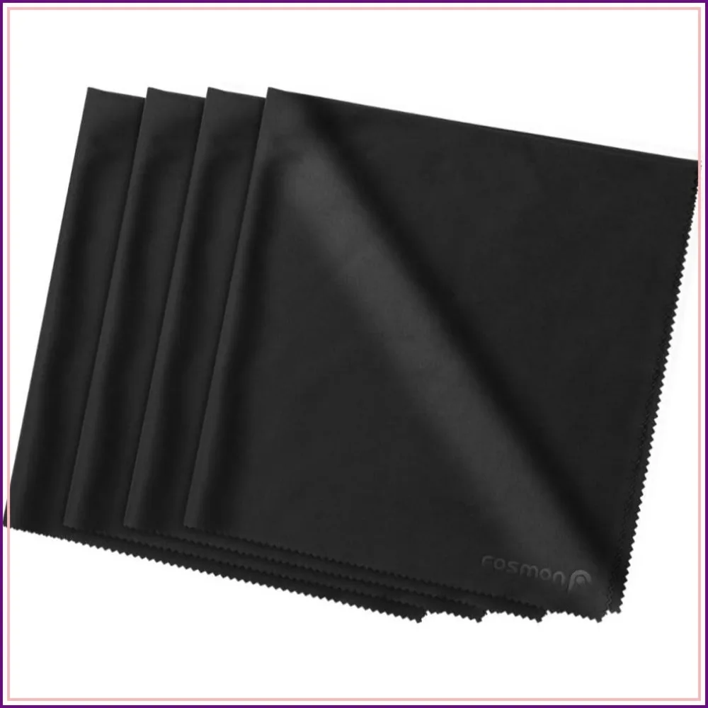 Microfiber Cleaning Cloths (4 Pack), 16x16 inch Extra Large Dust Rag Towels for LCD Screens, Laptop, HDTV, PC, Monitor, Smartphones, Tablet, and More
Microfiber Cleaning Cloths (4 Pack), 16x16 inch Extra Large Dust Rag Towels for LCD Screens, Laptop, HDTV, PC, Monitor, Smartphones, Tablet, and More