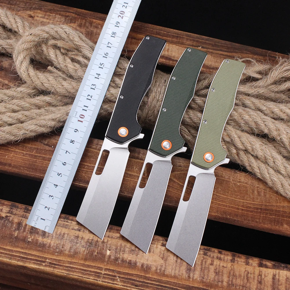 GT955 Pocket Folding Knife D2 Blade Outdoor Camping Multipurpose Knives Micarta Handle Military Tactical edc knife
GT955 Pocket Folding Knife D2 Blade Outdoor Camping Multipurpose Knives Micarta Handle Military Tactical edc knife
