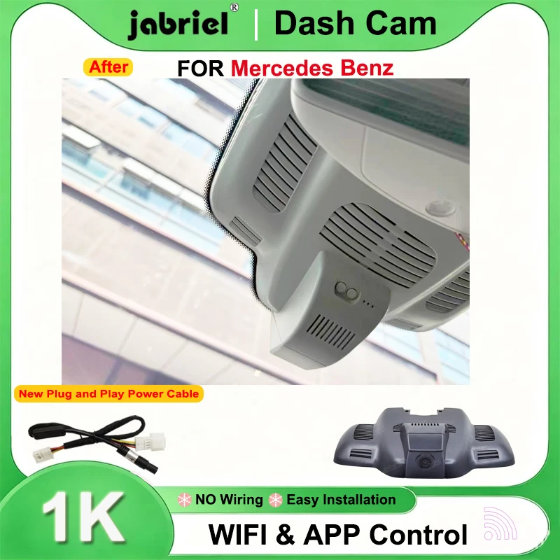 Jabriel for Mercedes Benz E Class w213 for Mercedes Benz C Class w205 s205 for Mercedes Benz AMG GT 50 53 63 1080P Wifi Dash Cam
Jabriel for Mercedes Benz E Class w213 for Mercedes Benz C Class w205 s205 for Mercedes Benz AMG GT 50 53 63 1080P Wifi Dash Cam