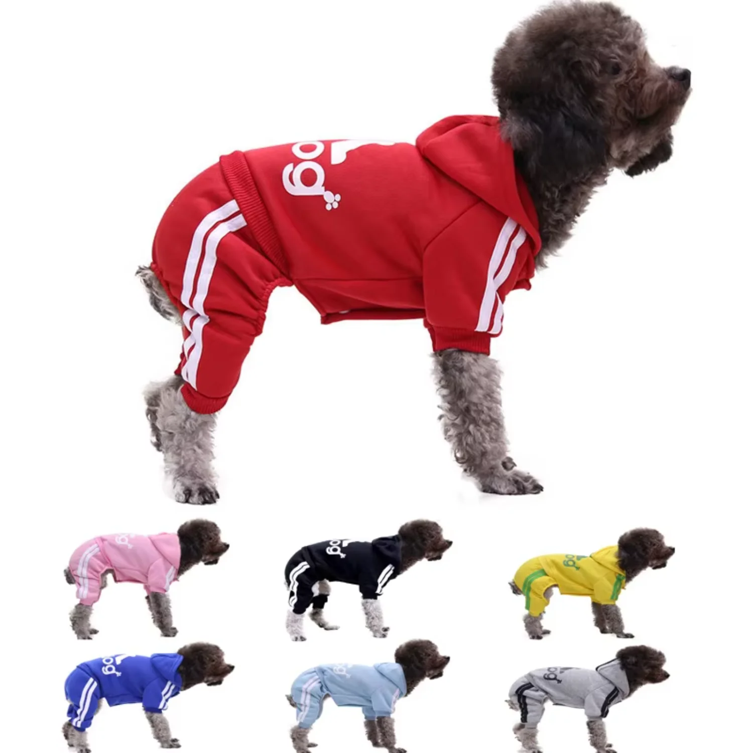 Wholesale new fashion dog clothes four legged sweater button pet clothes pet supplies cat clothes
Wholesale new fashion dog clothes four legged sweater button pet clothes pet supplies cat clothes