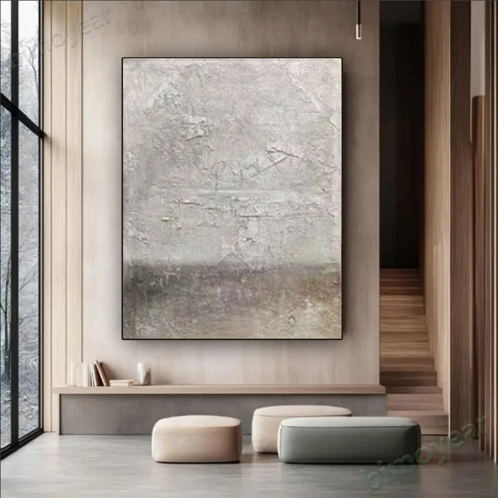 100% hand drawn gray texture abstract oil painting original wall painting home living room decoration paint interior aesthetics
100% hand drawn gray texture abstract oil painting original wall painting home living room decoration paint interior aesthetics