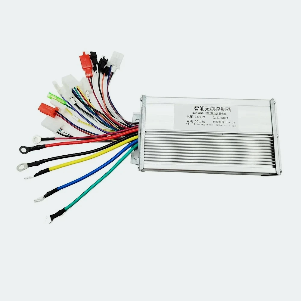 Controlador de Motor para Bicicleta Eléctrica de 500W, BLDC, Sin Escobillas, Onda Cuadrada, 36V 48V 60V, para Bicicleta Eléctric
Controlador de Motor para Bicicleta Eléctrica de 500W, BLDC, Sin Escobillas, Onda Cuadrada, 36V 48V 60V, para Bicicleta Eléctric