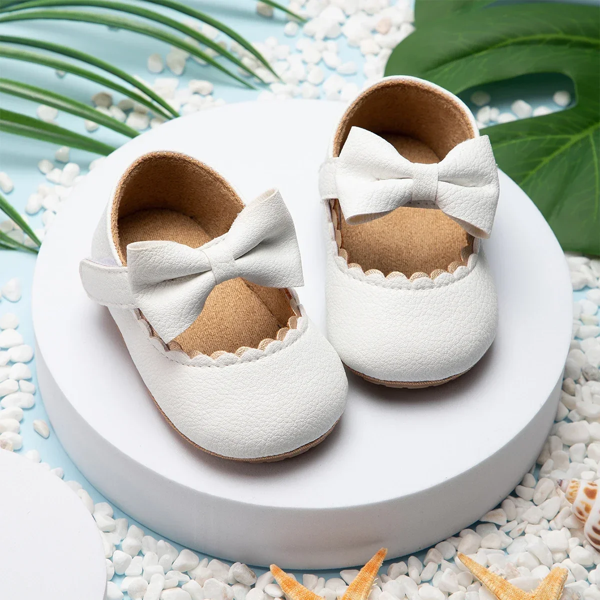Meckior Baby Girl Shoes Leather Rubber Sole Anti-slip Toddler First Walkers Infant Crib Shoes Newborn Girl New Baby Shoes
Meckior Baby Girl Shoes Leather Rubber Sole Anti-slip Toddler First Walkers Infant Crib Shoes Newborn Girl New Baby Shoes
