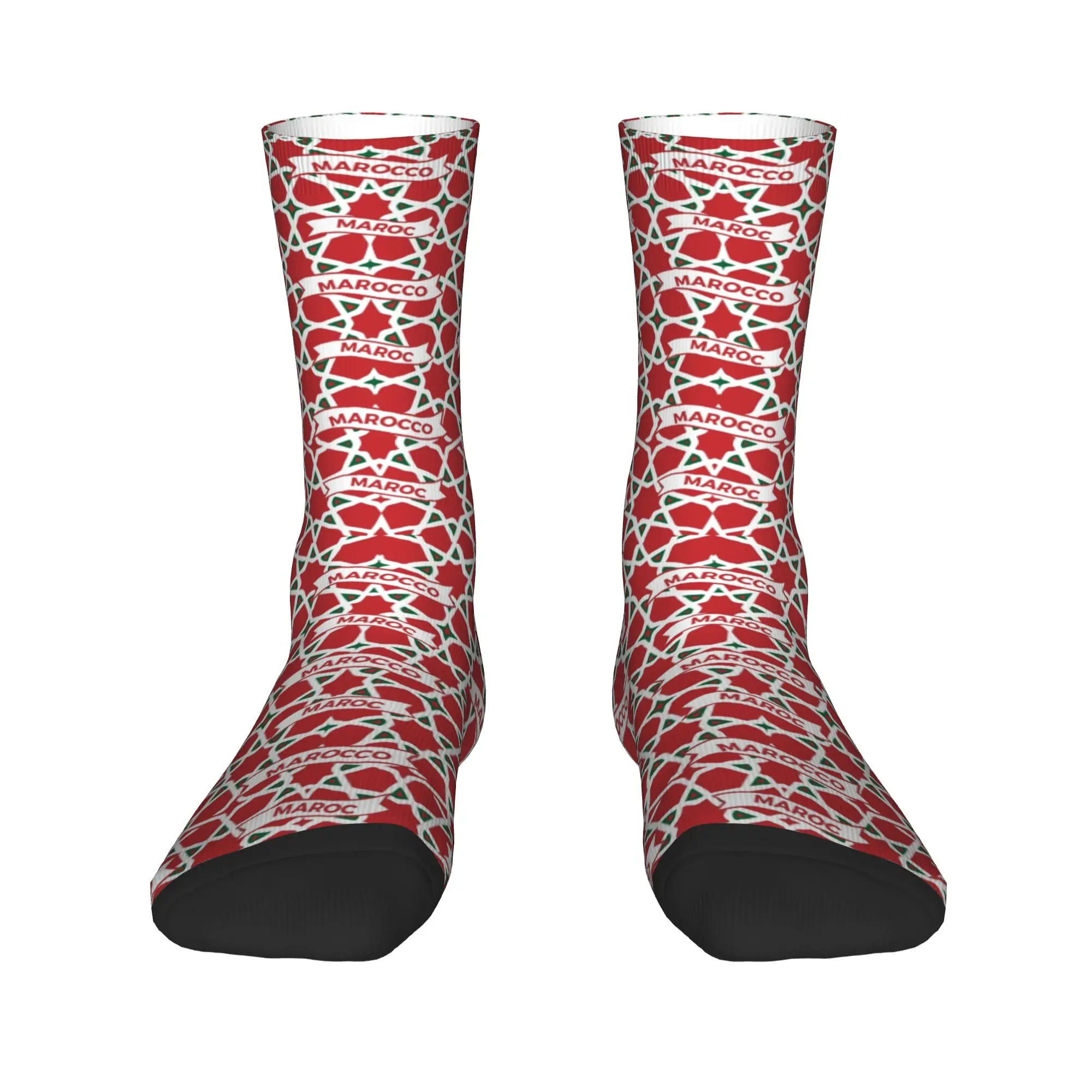Cute Morocco Moroccan Flag Socks Men Women Warm 3D Printed Football Sports Socks
Cute Morocco Moroccan Flag Socks Men Women Warm 3D Printed Football Sports Socks