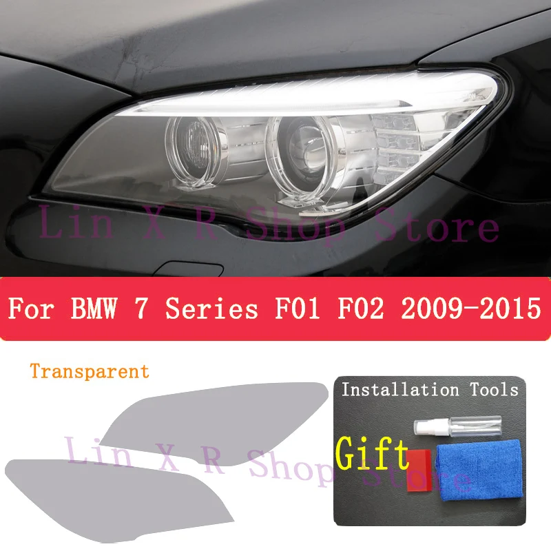 For BMW 7 SERIES F01 F02 2009-2015 Car Exterior Headlight Anti-scratch Front Lamp Tint TPU Protective Film Cover Accessories
For BMW 7 SERIES F01 F02 2009-2015 Car Exterior Headlight Anti-scratch Front Lamp Tint TPU Protective Film Cover Accessories