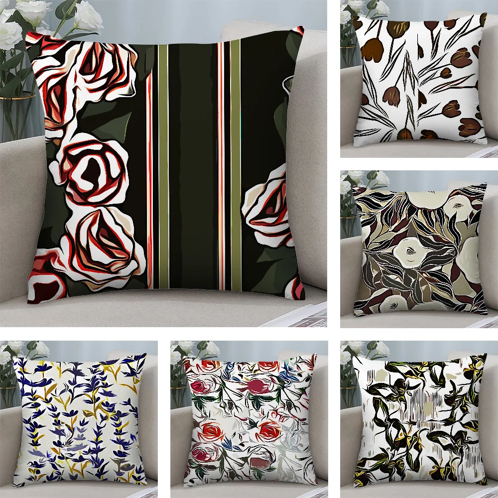 Floral Print Textile Pillow Case Short Plush Pillow Covers Sofa Decorative Gift Home Double-sided Printing Cushion Cover
Floral Print Textile Pillow Case Short Plush Pillow Covers Sofa Decorative Gift Home Double-sided Printing Cushion Cover