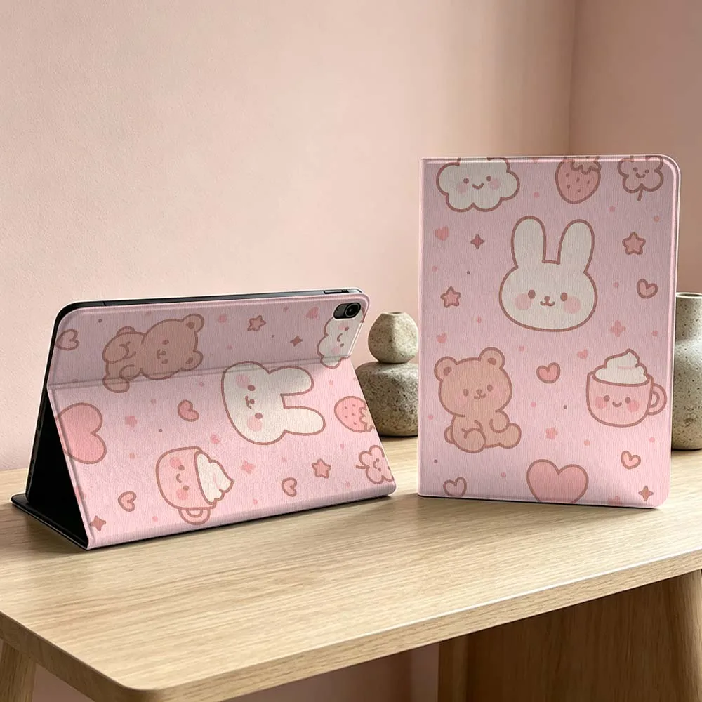 Cartoon Rabbit Bear Pattern For iPad Pro Air mini 7 6 5 4 3 2 1 9gen 8gen M5 M4 11th 10th A17 Pro A16 Inch Tablet Case Soft
Cartoon Rabbit Bear Pattern For iPad Pro Air mini 7 6 5 4 3 2 1 9gen 8gen M5 M4 11th 10th A17 Pro A16 Inch Tablet Case Soft