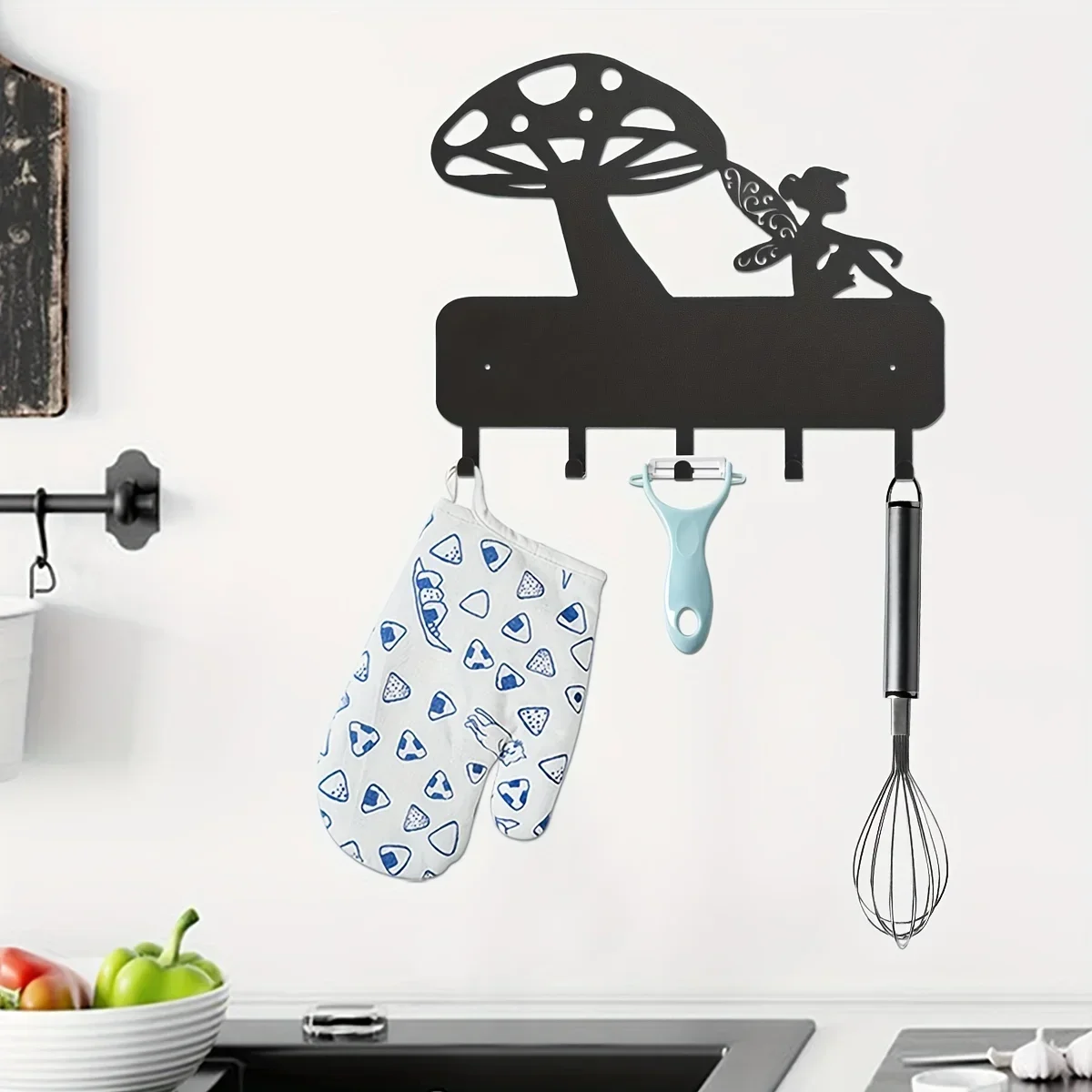 HELLOYOUNG CIFBUY Metal Mushroom Key Hangers, Wall Hangers Mounted Hooks, Household Multi-Purpose Coat Bag Key Holder Decorative
HELLOYOUNG CIFBUY Metal Mushroom Key Hangers, Wall Hangers Mounted Hooks, Household Multi-Purpose Coat Bag Key Holder Decorative