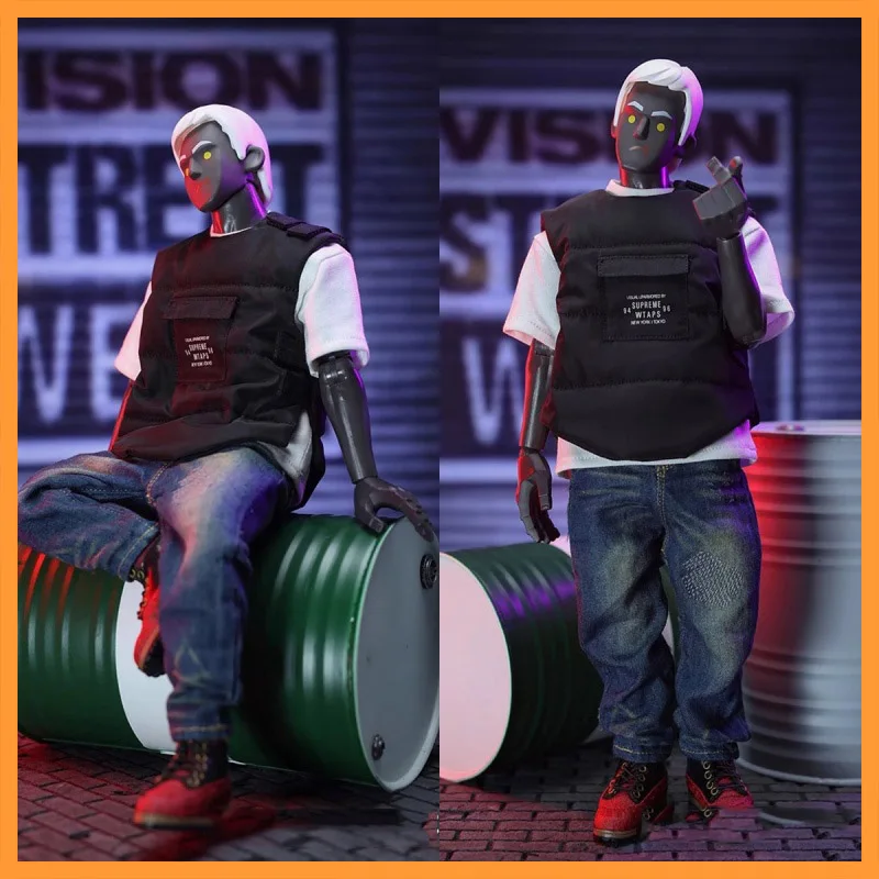 In Stock Trickyman12 1/6 Scale Handsome Trendy Street Style Vest Jeans Set Fit 12inch Action Figure Model Toys For Fans DIY
In Stock Trickyman12 1/6 Scale Handsome Trendy Street Style Vest Jeans Set Fit 12inch Action Figure Model Toys For Fans DIY