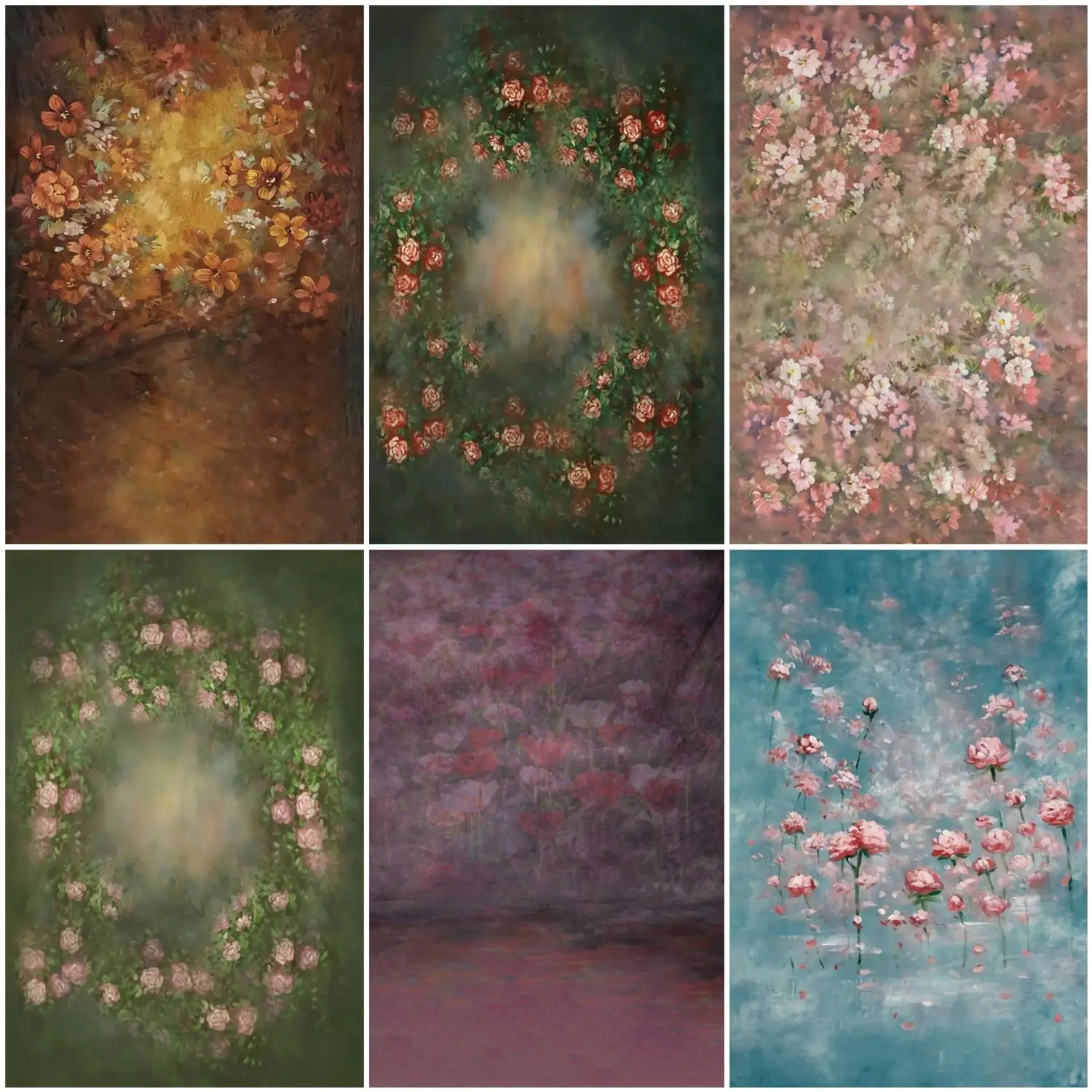 Retro Oil Spring Painting Flowers Backdrop Abstract Texture Adult Background Photography Photocall For Photo Studio Props
Retro Oil Spring Painting Flowers Backdrop Abstract Texture Adult Background Photography Photocall For Photo Studio Props