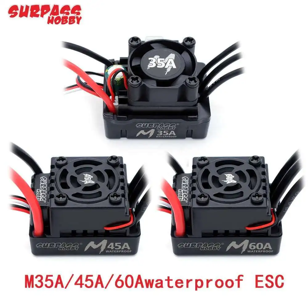 SURPASS-HOBBYM35A M45A M60A ESC 2-3S Встроенный водонепроницаемый регулятор скорости BEC подходит для игрушечных машин 1/10 1/12 1/14 1/16 1/18
SURPASS-HOBBYM35A M45A M60A ESC 2-3S Встроенный водонепроницаемый регулятор скорости BEC подходит для игрушечных машин 1/10 1/12 1/14 1/16 1/18