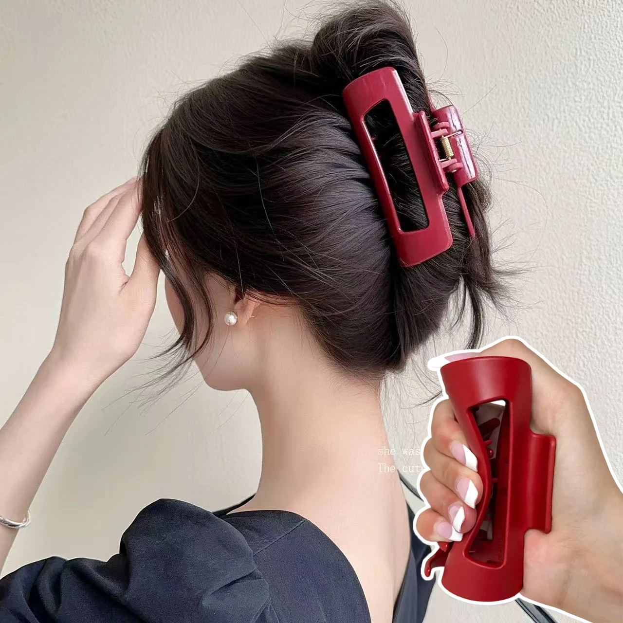 Safe Soft Silicone Shark Clip Anti Collision Protection for The Back of The Head Anti Fall Women's Hair Clip Advanced Feeling
Safe Soft Silicone Shark Clip Anti Collision Protection for The Back of The Head Anti Fall Women's Hair Clip Advanced Feeling