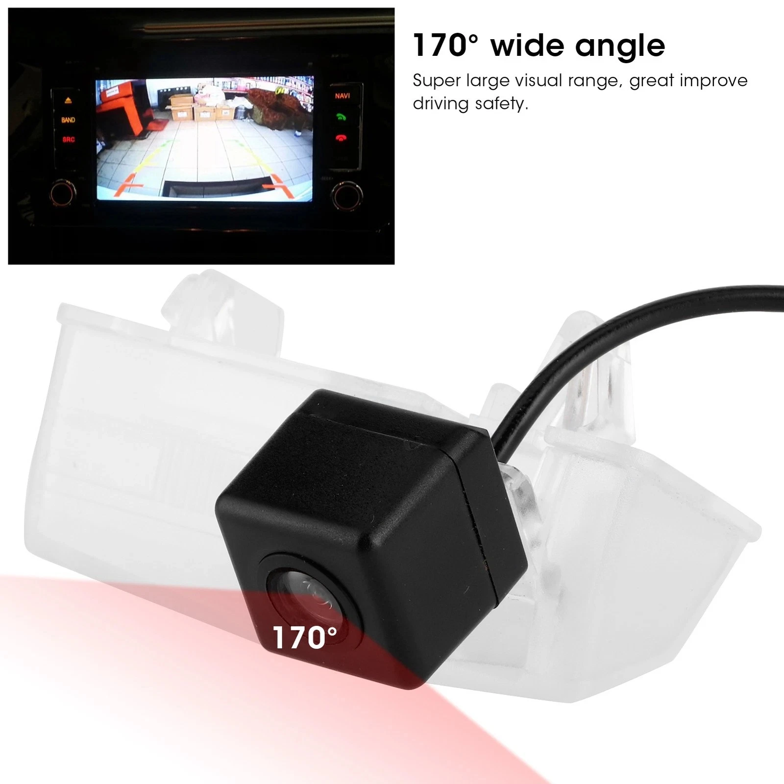Vehicle Rearview Camera for Toyota Prius 2012 2013 2014 Back up Reverse Camera Keep Original License Plate Light 170 Wide Angle
Vehicle Rearview Camera for Toyota Prius 2012 2013 2014 Back up Reverse Camera Keep Original License Plate Light 170 Wide Angle