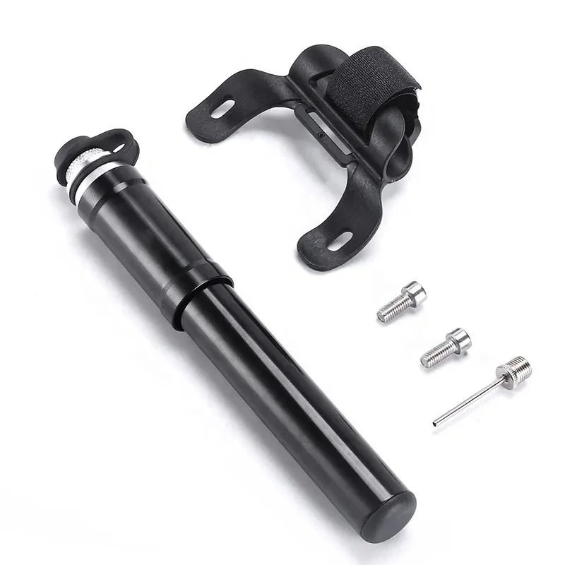 STLF Guaranteed Black Mini Portable Bicycle Pump Aluminum Alloy Cycling Bike Pump Fit Presta & Schrader Valve MTB Mountain Bike
STLF Guaranteed Black Mini Portable Bicycle Pump Aluminum Alloy Cycling Bike Pump Fit Presta & Schrader Valve MTB Mountain Bike