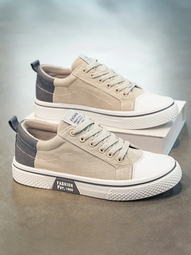 Men's Canvas Shoes 2026 New Style Summer Casual Low-Top Board Shoes Thick Bottom Wear-Resistant Sports Work Trendy Shoes
Men's Canvas Shoes 2026 New Style Summer Casual Low-Top Board Shoes Thick Bottom Wear-Resistant Sports Work Trendy Shoes