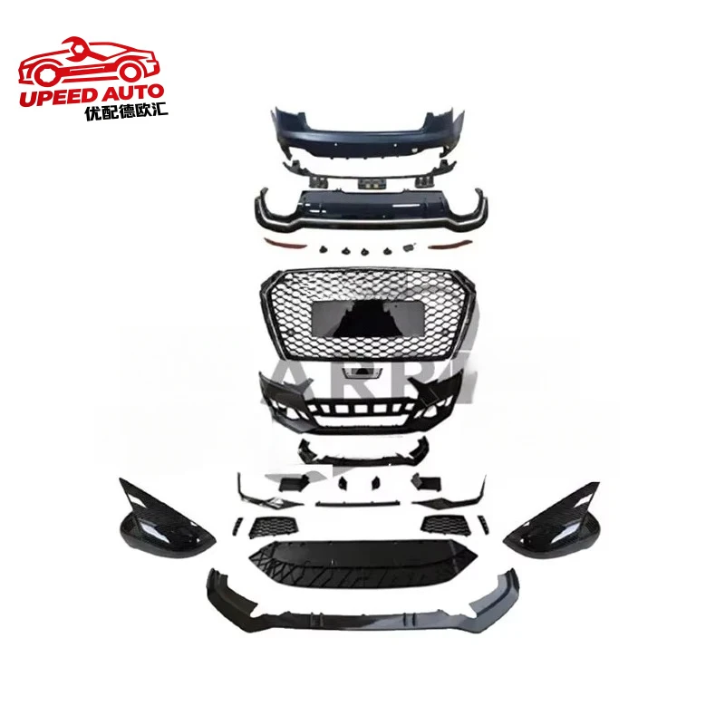 Suitable for STLF High Quality 2017-2020 A4 Upgrade RS4 Front Rear Bumper Grille Lip Body Kit Audis
Suitable for STLF High Quality 2017-2020 A4 Upgrade RS4 Front Rear Bumper Grille Lip Body Kit Audis