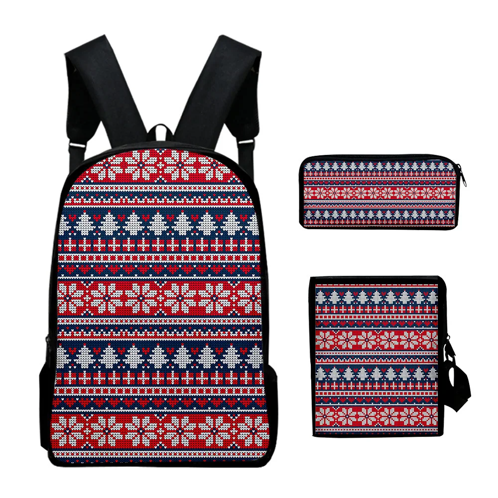 Cartoon Youthful Funny Christmas 3D Print 3pcs/Set Student Travel bags Laptop Daypack Backpack Shoulder Bag Pencil Case
Cartoon Youthful Funny Christmas 3D Print 3pcs/Set Student Travel bags Laptop Daypack Backpack Shoulder Bag Pencil Case