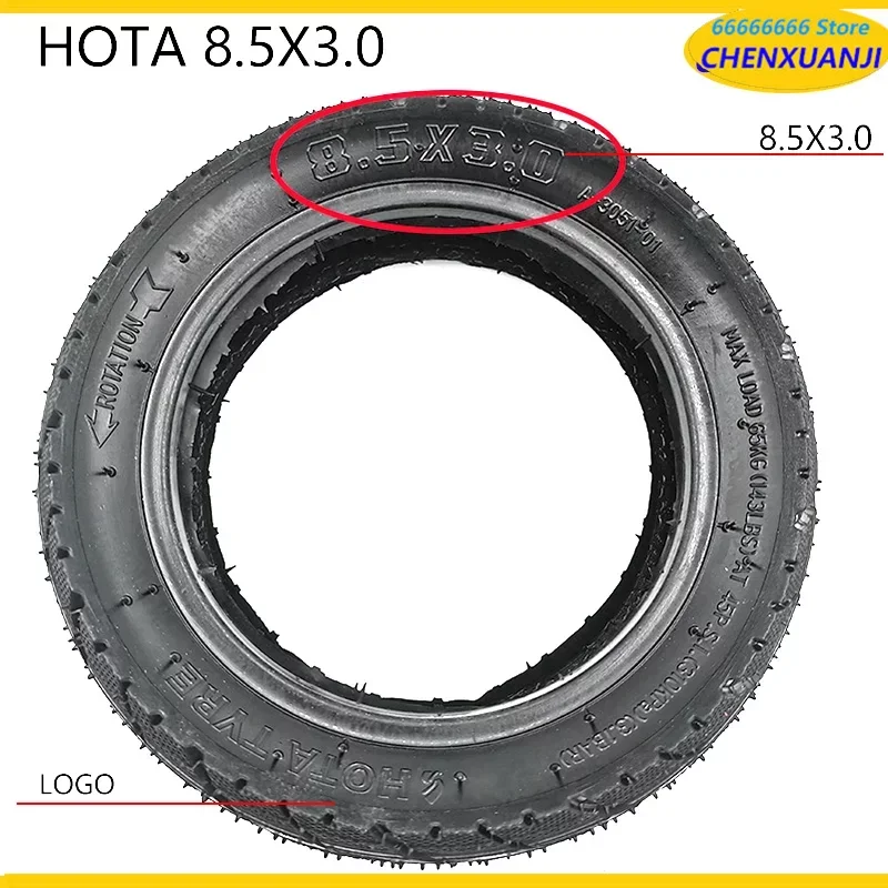 8.5x3.0 Tire HOTA 8.5 Inch Inflatable Tube Tire For Electric Scooter 8.5x3.0
8.5x3.0 Tire HOTA 8.5 Inch Inflatable Tube Tire For Electric Scooter 8.5x3.0