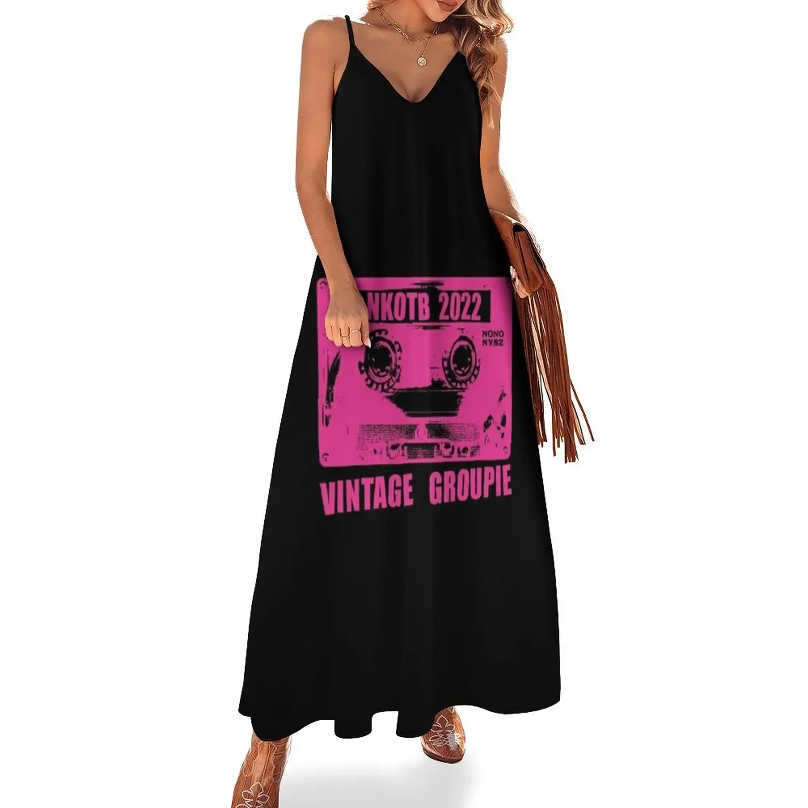 NKOTB Sleeveless Dress dress for women summer wedding dresses for parties Bride dresses
NKOTB Sleeveless Dress dress for women summer wedding dresses for parties Bride dresses