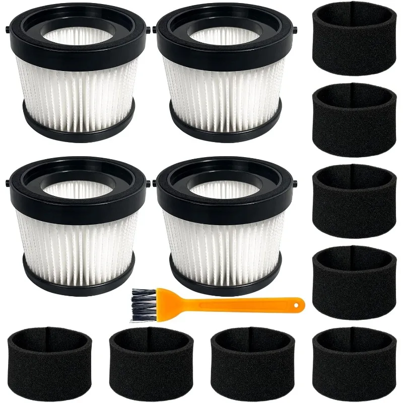 4Pcs DCV5011H HEPA Filter For DEWALT DCV501HB Cordless Handheld Vacuum Cleaner with 8 Foam Sleeve Filters 1 Brush
4Pcs DCV5011H HEPA Filter For DEWALT DCV501HB Cordless Handheld Vacuum Cleaner with 8 Foam Sleeve Filters 1 Brush