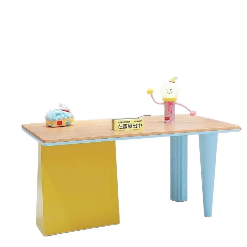 Multi-colored solid wood dining Eating Dopamine rectangular Negotiation Workbench
Multi-colored solid wood dining Eating Dopamine rectangular Negotiation Workbench