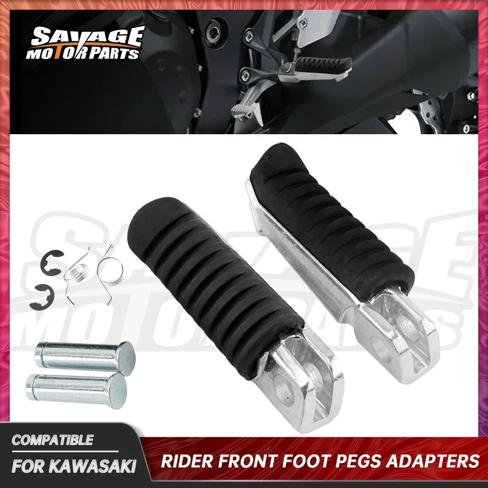 Motorcycle Front Footrest Foot Pegs Adapters For KAWASAKI ER4 ER6N ER6F NINJA 400/650R 1000 VERSYS KLE650 Z750S Z1000 GPZ900R
Motorcycle Front Footrest Foot Pegs Adapters For KAWASAKI ER4 ER6N ER6F NINJA 400/650R 1000 VERSYS KLE650 Z750S Z1000 GPZ900R