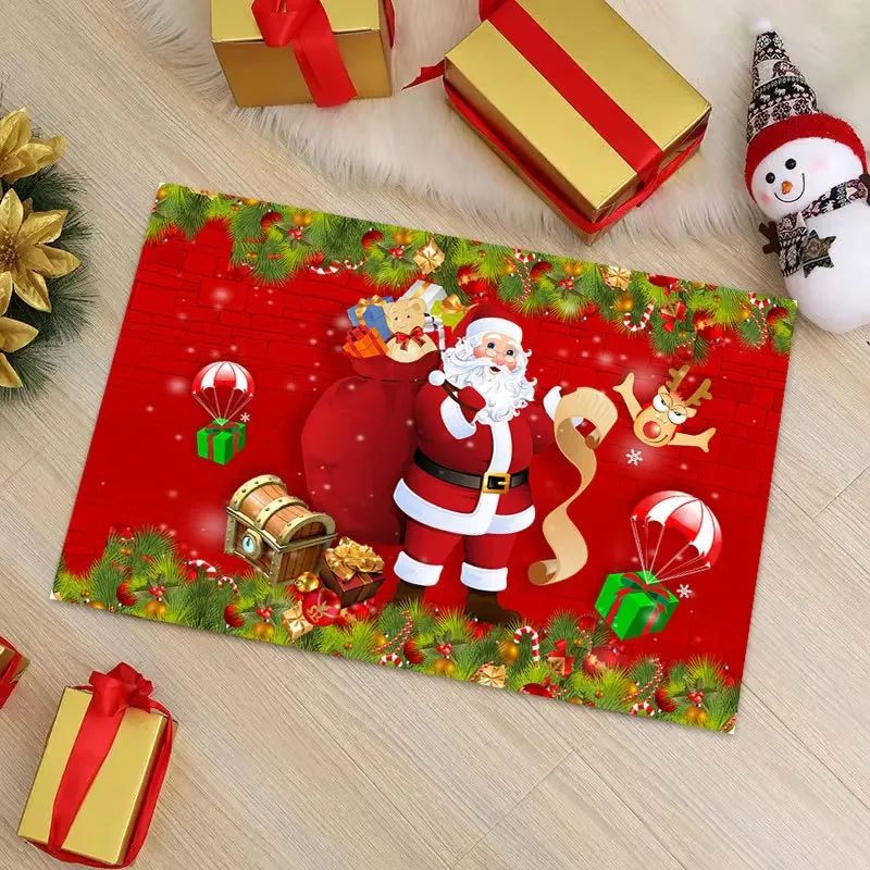 Christmas Floor Mat Entrance Door Floor Mat Entrance Non-slip Floor Mat Bathroom Bathroom Absorbent Floor Mat Room Decor
Christmas Floor Mat Entrance Door Floor Mat Entrance Non-slip Floor Mat Bathroom Bathroom Absorbent Floor Mat Room Decor